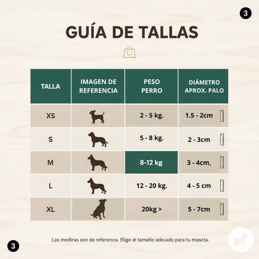 Juguete Perro Palo De Café M