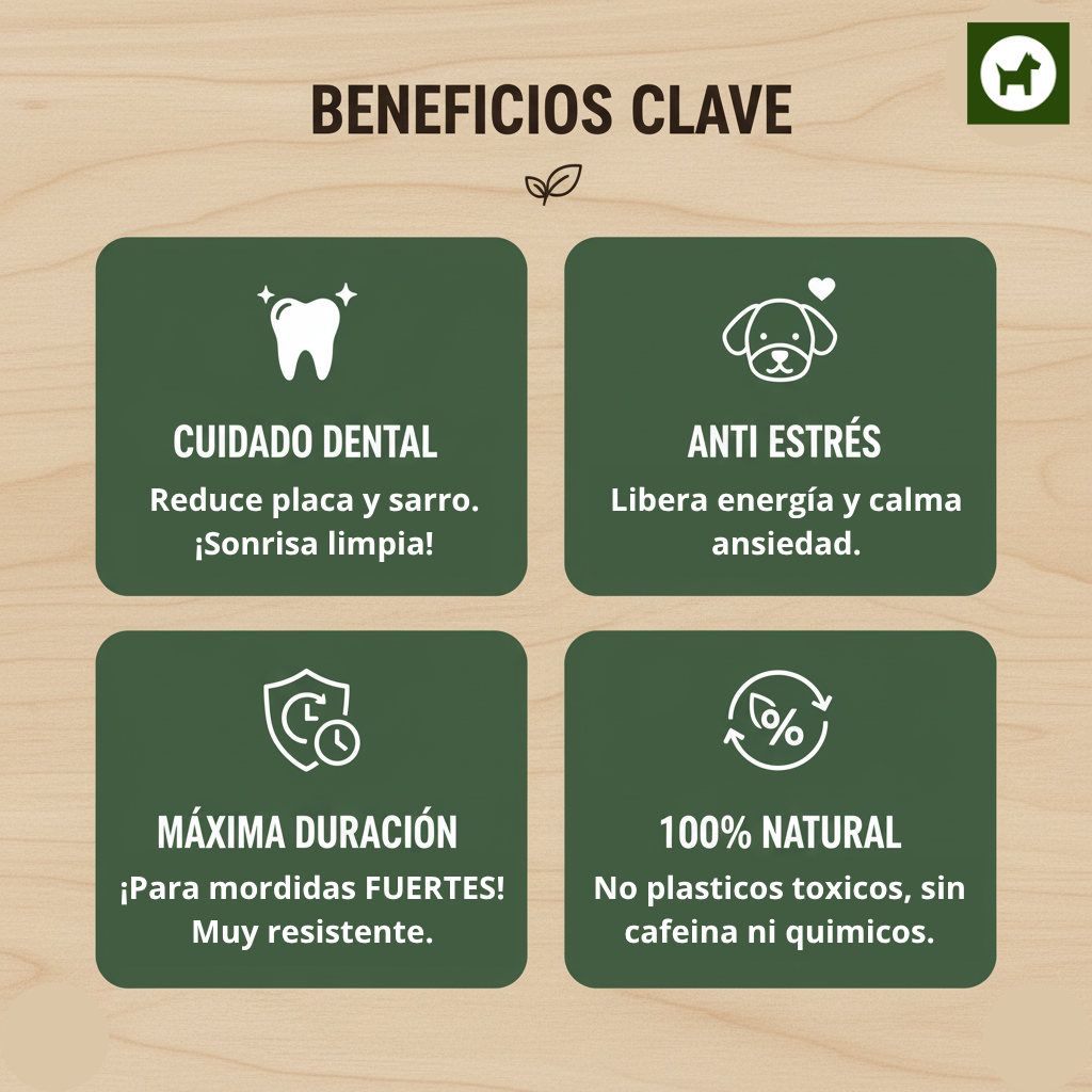 Juguete Palos De Café Perro L