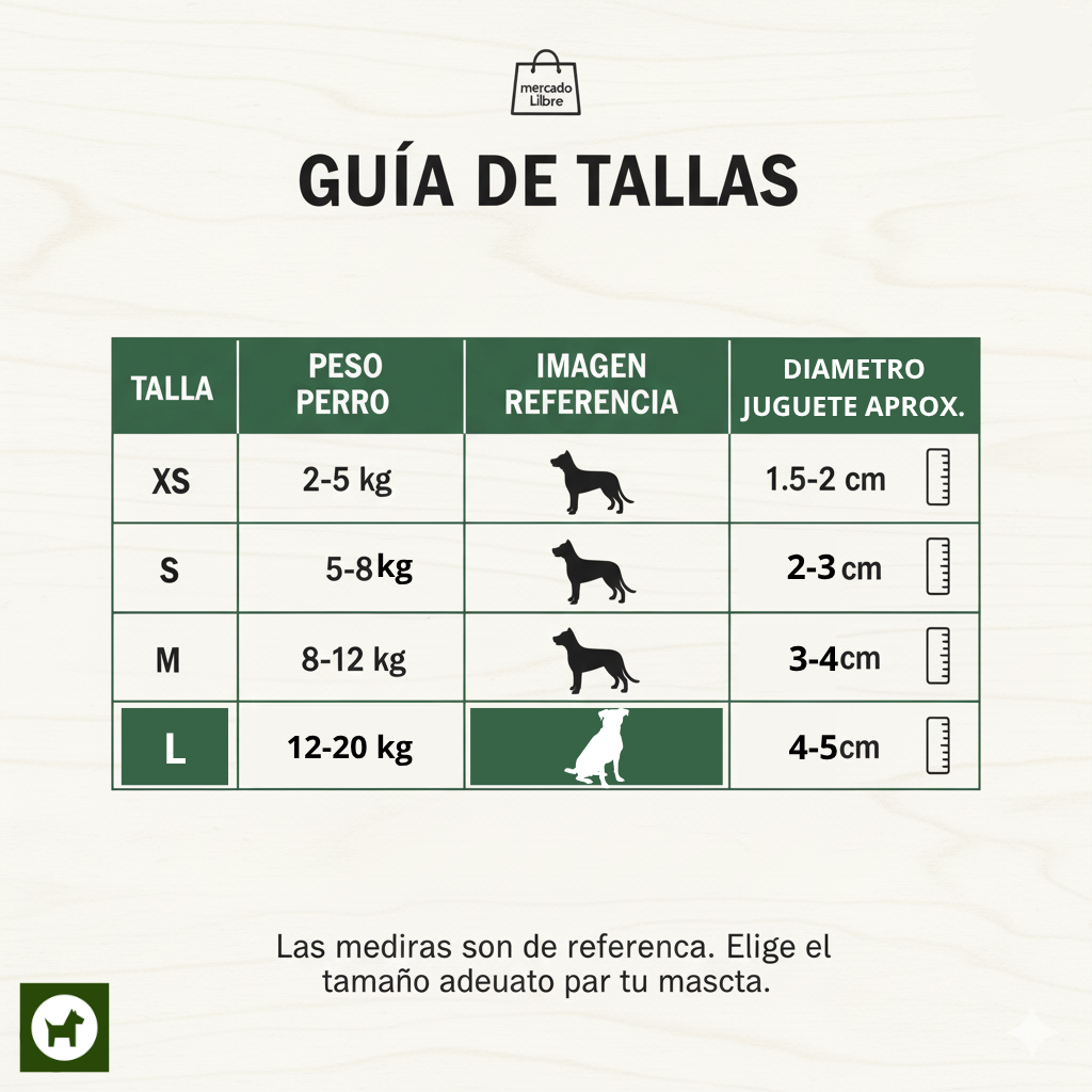 Juguete Palos De Café Perro L