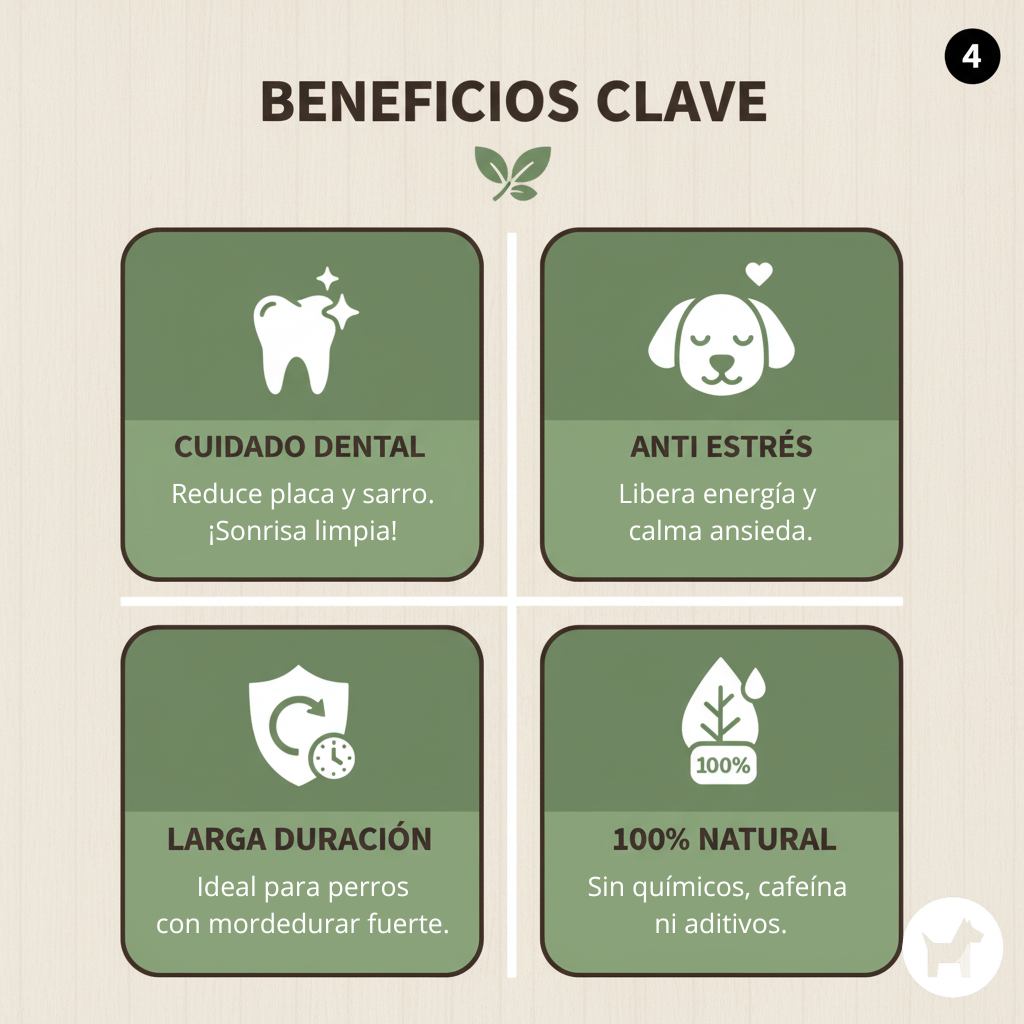 Juguete Perro Palo De Café M