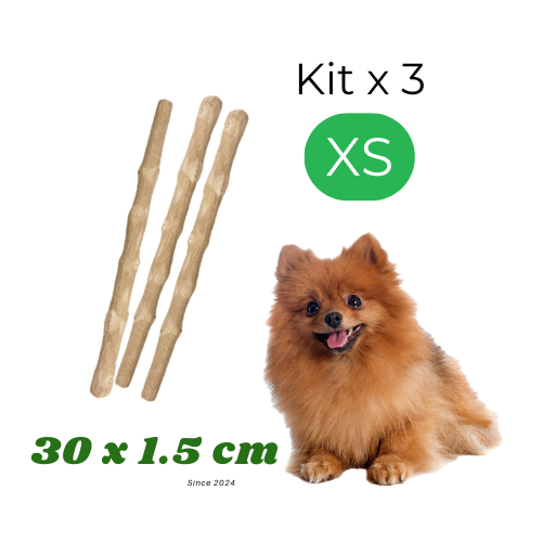Kit 3 Palos De Café Perro XS